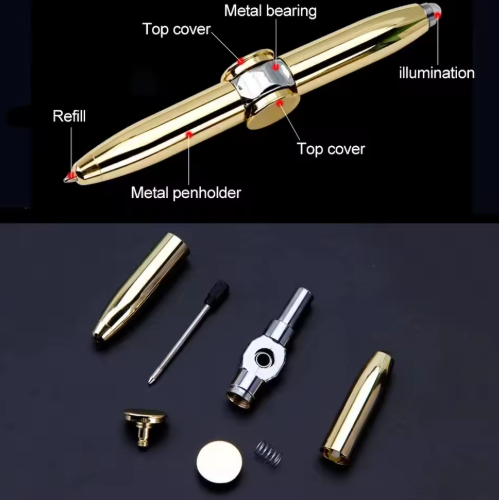 LED-Spinnstift zur Linderung von Angstzuständen